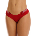 Calcinha com elástico brilhoso