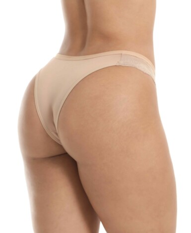 Calcinha em microfibra com renda