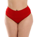 Calcinha Plus Size cintura alta fio duplo