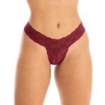 Calcinha toda em renda elástica