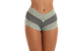 Calesson mesclado com renda