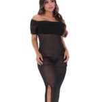 Camisola longa em tule - Dayse