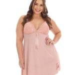 Camisola plus size em liganete