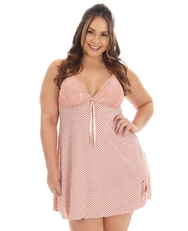 Camisola plus size em liganete