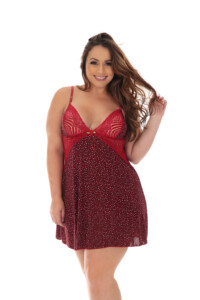 Camisola plus size em liganete