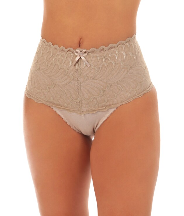 Cinta alta em algodão