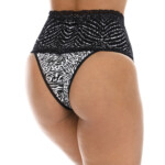 Cinta alta estampada