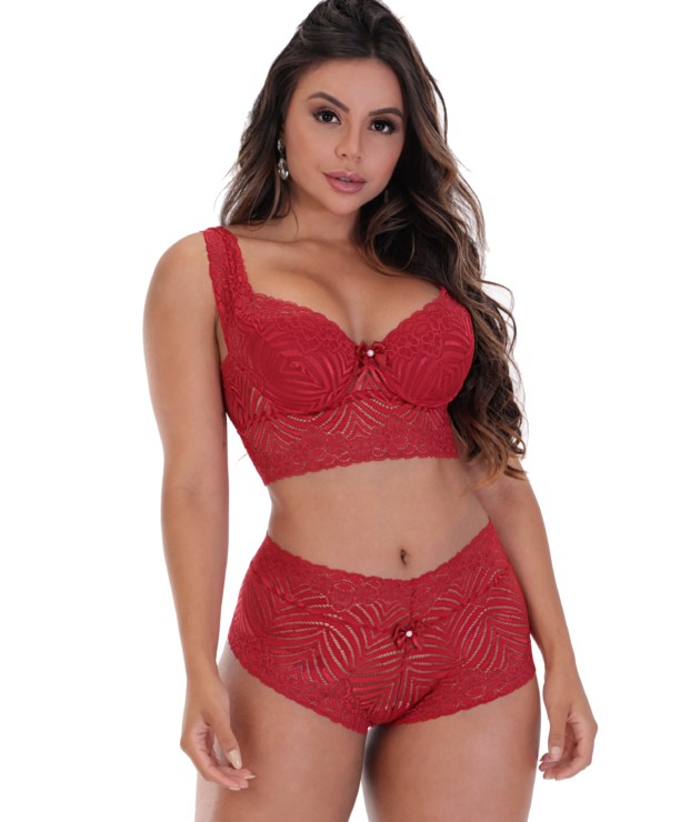 Conjunto charmoso em renda - Anita