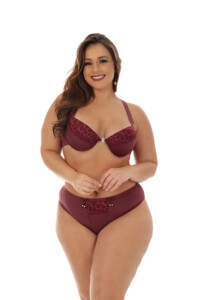 Conjunto nadador plus size em microfibra