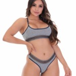 Conjunto nadador sem bojo - Maria Flor