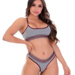 Conjunto nadador sem bojo - Maria Flor