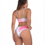 Conjunto sem bojo em algodão tie dye - Dorothy