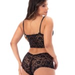 Conjunto sem bojo em renda Jacatronica - Bruna