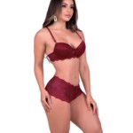 Conjunto sexy em renda - Vera