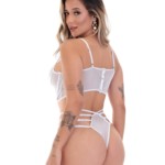 Conjunto sexy em tule