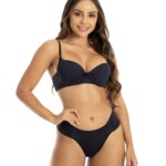 Conjunto conforto em microfibra com pala embutida