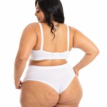 Conjunto de lingerie reforçado Plus Size