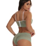 Conjunto de Renda com Alça Flex