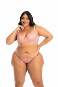 Conjunto Plus Size sem bojo com aro
