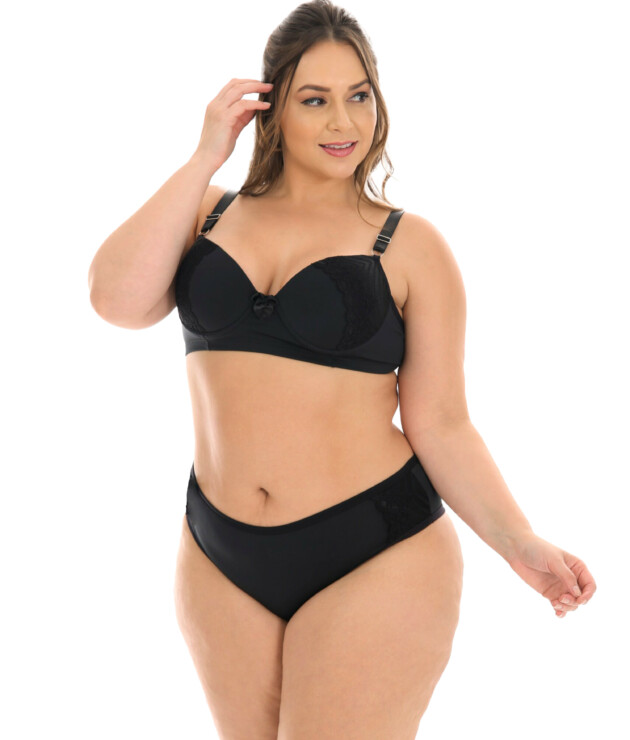 Conjunto Plus Size em Microfibra