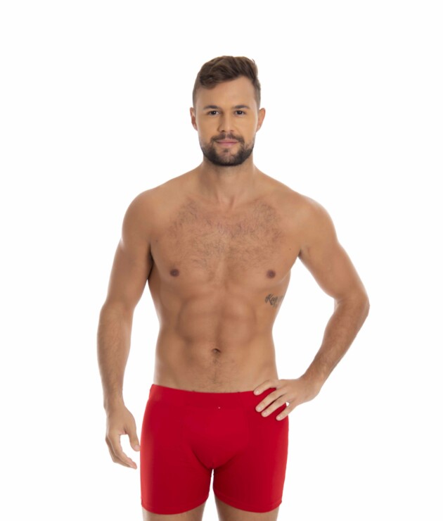 Cueca Boxer com elástico embutido
