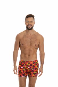 Cueca boxer estampada