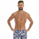 Cueca boxer estampada