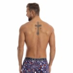Cueca boxer estampada