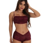 Lingerie de bojo com renda