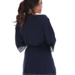 Robe feminino em microfibra - Gabrielle