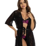 Robe de renda vazada