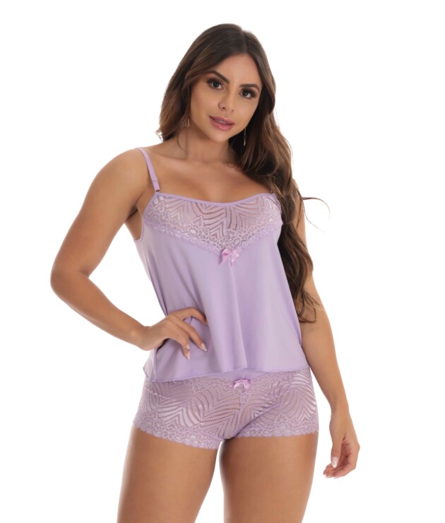 Short Doll com renda