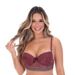 Soutien de bojo com elástico bordado - Tania