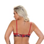 Soutien de bojo com elástico estampado