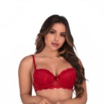 Sutiã de bojo em renda - Adriani