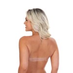 Soutien de silicone em renda