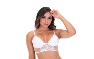 Soutien em renda e tule sem bojo