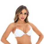 Soutien de silicone em renda