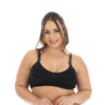 Sutiã reforçado de cotton sem bojo