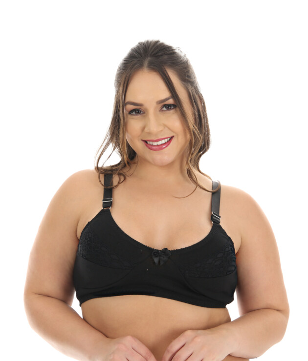 Sutiã reforçado de cotton sem bojo