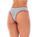 Tanga em algodão com renda - Alessia