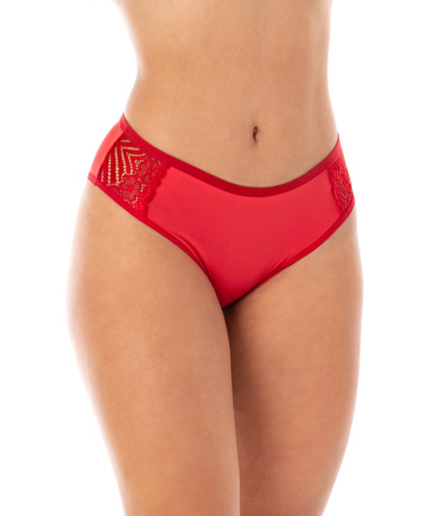 Tangão em microfibra e renda - Paula