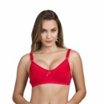 Soutien sem bojo em algodão - Celeste