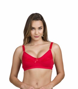 Soutien sem bojo em algodão - Celeste