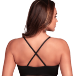 Topper com elástico de transparência - Amy