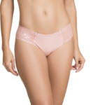 Calcinha com pala dupla em renda - Abigail