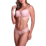Conjunto sensual com detalhes em renda - Sharon