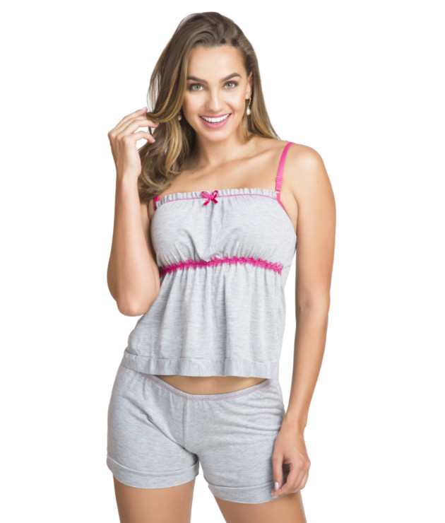 Short doll em algodão - Francis