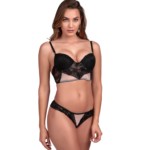 Conjunto de bojo em tule e renda - Yully