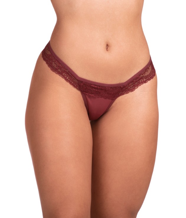 Calcinha com renda na cintura - Poliana